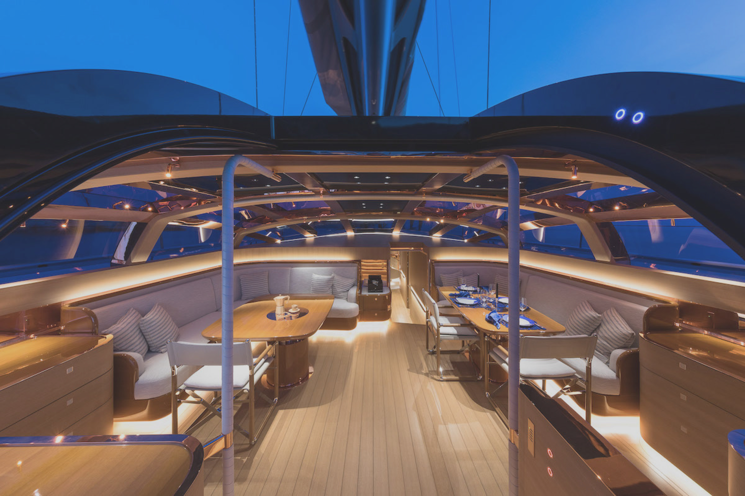 Yacht interior